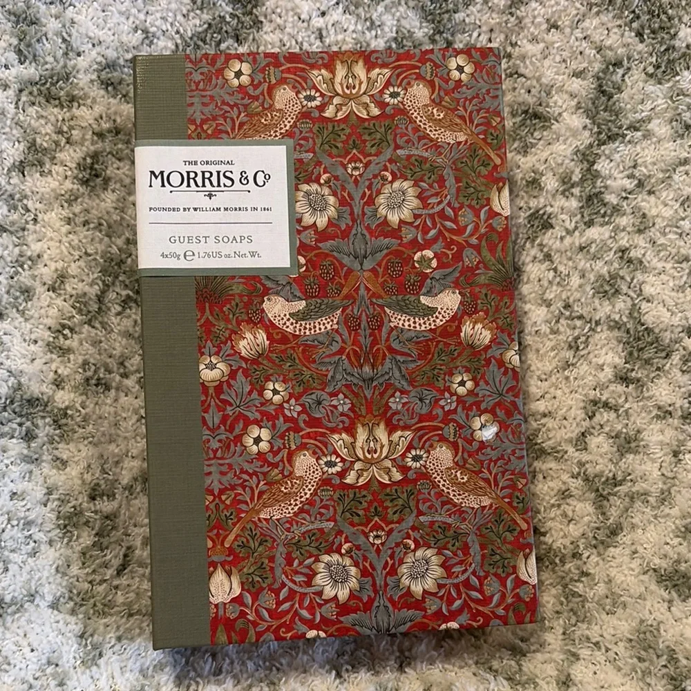 William Morris At Home Guest Soaps Boxed Set of 4, NWT - Picture 15 of 16